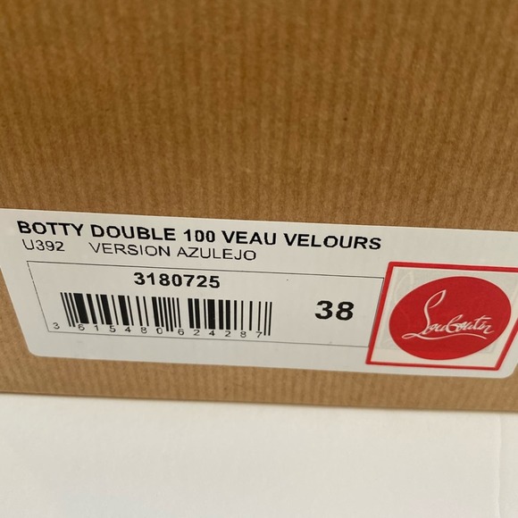 Christian Louboutin AUTHENTIC booties red bottom - Picture 5 of 6